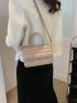 Quilted Flap Square Bag