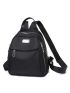 Zipper Design Functional Backpack