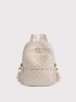 Studded Decor Functional Backpack