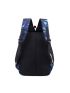 3pcs Geometric Pattern Functional Backpack Set