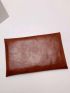 Contrast Binding Envelope Bag