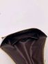 Contrast Binding Envelope Bag