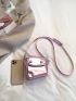 Mini Button Decor Novelty Bag