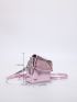 Mini Button Decor Novelty Bag