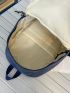 Men Letter Graphic  Functional Backpack