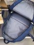 Men Men Release Buckle Decor Letter Graphic Casual Daypack