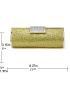 Glitter Rhinestone Decor Evening Bag