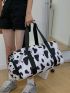 Cow Pattern Large Capacity Duffel Bag