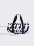 Cow Pattern Large Capacity Duffel Bag