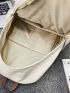 Men Letter Graphic Casual Daypack