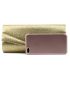 Metallic Flap Square Bag