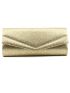 Metallic Flap Square Bag
