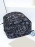 Allover Graphic Fashion Backpack