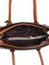 3pcs Crocodile Embossed Shoulder Tote Bag Set, Best Work Bag For Women
