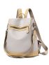 Minimalist Zip Front Backpack
