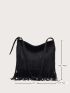 Fringe Decor Hobo Bag