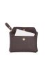 Textured Button Decor Coin Purse