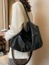 Minimalist Large Capacity Hobo Bag