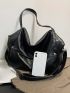 Minimalist Large Capacity Hobo Bag