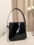 Mini Metallic Square Bag
