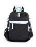Two Tone Pocket Front Backpack