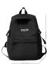 Men Letter Graphic Casual Daypack