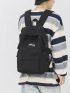 Men Letter Graphic Casual Daypack