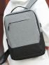 Men Two Tone Laptop Backpack