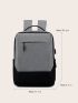 Men Two Tone Laptop Backpack