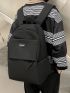 Men Letter Graphic Casual Daypack