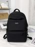 Men Letter Graphic Casual Daypack