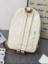 Men Letter Graphic Casual Daypack