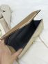 Glitter Metal Decor Flap Envelope Bag