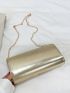 Glitter Metal Decor Flap Envelope Bag