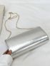 Glitter Metal Decor Flap Envelope Bag