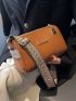 Mini Litchi Embossed Bucket Bag