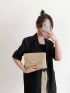 Minimalist Flap Straw Bag