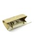 Metallic Floral Detail Square Bag