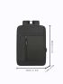 Men Zip Front Backpack
