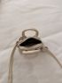 Mini Litchi Embossed Dome Bag