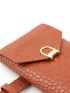 Mini Crocodile Embossed Belt Bag