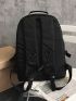 Men Release Buckle Decor Casual Daypack