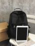 Men Release Buckle Decor Casual Daypack