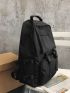 Men Release Buckle Decor Casual Daypack