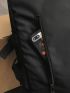 Men Release Buckle Decor Casual Daypack
