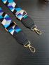 Geometric Pattern Bag Strap