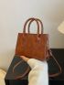 Mini Vintage Design Square Bag