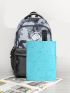 Men Camo Print Functional Backpack