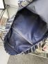 Men Letter Graphic Casual Daypack