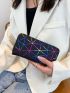 Geometric Pattern Long Wallet